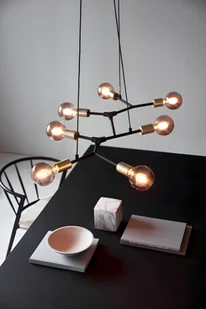 Lampa wisząca Josefine - industrialna nad stół w jadalni - Lampy sufitowe - miniaturka - grafika 1