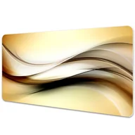 Podkładki na biurko - Podkładka na całe biurko Abstrakcja beż 100x50 cm - miniaturka - grafika 1