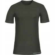 Pozostała odzież narciarska - Koszulka Termoaktywna Męska Krótki Rękaw Summit Active Line Oliwkowa L - miniaturka - grafika 1