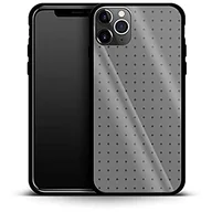 Etui i futerały do telefonów - Luksusowe etui na telefon Dot Grid grey Apple iPhone 11 Pro Max - miniaturka - grafika 1