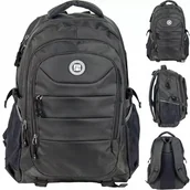 Plecaki - Plecak Młodzieżowy Active Paso Grey Szary Wycieczka Podróż Pojemny - miniaturka - grafika 1