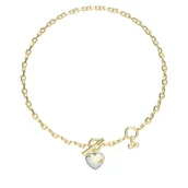 Naszyjniki - Naszyjnik Guess JUBN04 494JW Złoty - miniaturka - grafika 1