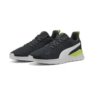 Buty trekkingowe damskie - Buty sportowe Anzarun Lite PUMA Strong Gray White Lime Smash Green - miniaturka - grafika 1