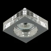 Oprawy, klosze i abażury - Luxera Downlight 71008 chrom 1xGU10/50W - miniaturka - grafika 1