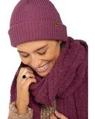 Czapki damskie - Billabong Czapka damska Alta Rib Różowa Jeden rozmiar - miniaturka - grafika 1