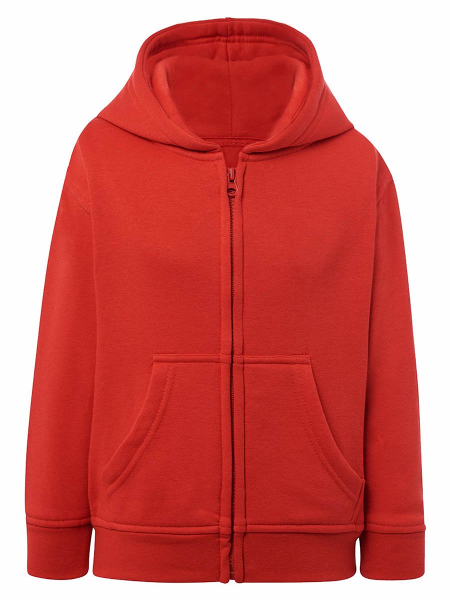 Bluza dziecięca rozpinana z kapturem czerwona z misiem Tup Tup r.110/116