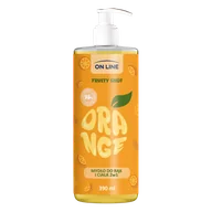 Mydła - On Line Fruity Shot Orange, mydło w płynie, 390 ml - miniaturka - grafika 1