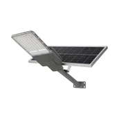 Lampy ogrodowe - Oprawa Uliczna LED Solarna V-TAC BRIDGELUX CHIP IP65 Pilot LiFePO4 Panel 40W VT-15111ST 4000K 2500lm - miniaturka - grafika 1