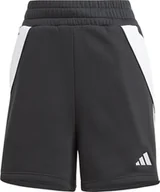 Spodnie sportowe damskie - Spodenki damskie adidas Tiro 24 Sweat czarne IP1950 XL - miniaturka - grafika 1