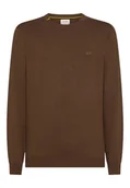 Dresy męskie - Maglia Uomo Sun68 K45101/08 MARRONE - miniaturka - grafika 1