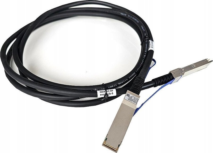 NVIDIA PasCPRCabIBEDR 100Gbs QSFP 3m 26AWG