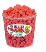Żelki - Haribo Truskawki Pianki Primavera 500Szt - miniaturka - grafika 1