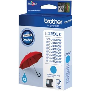 Brother Brother LC 225C zamiennik LC225XLC - Tusze oryginalne - miniaturka - grafika 3