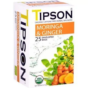 Moringa & Ginger w saszetkach 25x1,5g - Herbata - miniaturka - grafika 1