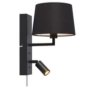 Lampy ścienne - Kinkiet COMO Czarny 108595 – Markslojd - miniaturka - grafika 1