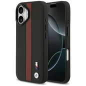 Etui i futerały do telefonów - Etui BMW M Perforated Stripe Logo MagSafe do iPhone 17 czerwony - miniaturka - grafika 1