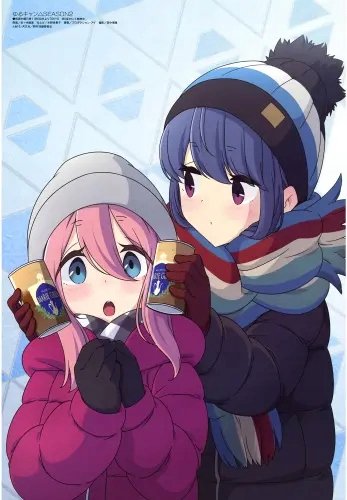 Plakat Anime Manga Yuru Camp yc_053 A2 (custom)