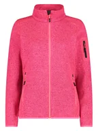 Kurtki damskie - CMP Kurtka polarowa w kolorze różowym - miniaturka - grafika 1