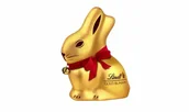 Czekolada - Lindt Lindor Gold Bunny Milk, Złoty zajączek 200g - miniaturka - grafika 1