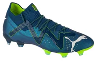 Piłka nożna - Puma Future Ultimate FG/AG 107355-03, Męskie, buty piłkarskie - korki, Niebieski - miniaturka - grafika 1