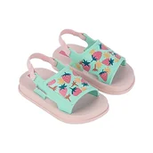 Buty dla dziewczynek - Ipanema Miękkie dziecko, Pink Green, 25/26 EU - miniaturka - grafika 1