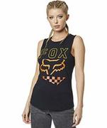 Koszulki i topy damskie - Fox Koszulka Lady Bez Rękawów Richter Black Xs - miniaturka - grafika 1