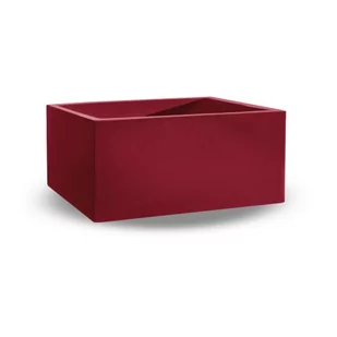 Donica Cosmos Flower Box czerwona - Lyxo Design - Donice - miniaturka - grafika 1