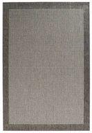 Dywany - HANSE Home Wzór dywanu tkanina płaska Simple z bordiurą Szary 102721 - miniaturka - grafika 1