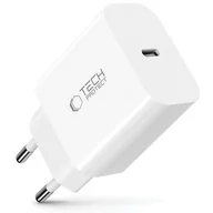 Ładowarki do telefonów - Ładowarka sieciowa TECH-PROTECT NC20W 20W Biały - miniaturka - grafika 1