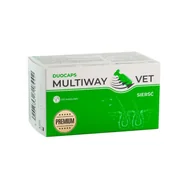 Suplementy i witaminy dla psów - JM SANTE Multiway Vet Duocaps Sierść 60tabl. - miniaturka - grafika 1