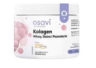 Osavi - Kolagen Włosy, Skóra i Paznokcie, Proszek, 150g - Włosy, skóra, paznokcie - miniaturka - grafika 1