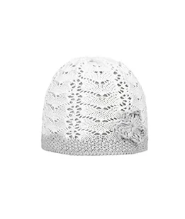 Döll Dziewczęca czapka czapka z daszkiem dzianina 1812750102, biała (Bright White 1000), 39, Blanc - Czapki damskie - miniaturka - grafika 1