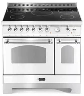 Kuchenki elektryczne - Kuchnia z płytą indukcyjną LOFRA DOLCEVITA 90 BIANCO PERLA RBPD96MFTE/5i/Chrome - miniaturka - grafika 1