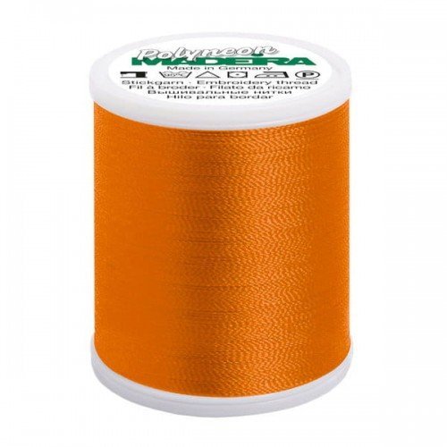 Nitka hafciarska MADEIRA Polyneon 40, 1000 m, pomarańczowa