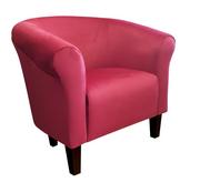 Fotele - ATOS Fotel Milo MG31 nogi venge czerwony - miniaturka - grafika 1