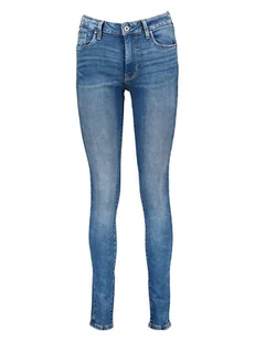 Pepe Jeans Dżinsy - Skinny fit - w kolorze niebieskim - Spodenki damskie - miniaturka - grafika 1