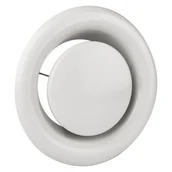 Rury i kanały wentylacyjne - Anemostat wywiewny 100 biały - miniaturka - grafika 1