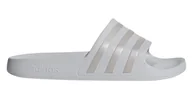 Klapki i japonki męskie - Adidas, Klapki, Adilette Aqua, szary, rozmiar 44 1/2 - miniaturka - grafika 1