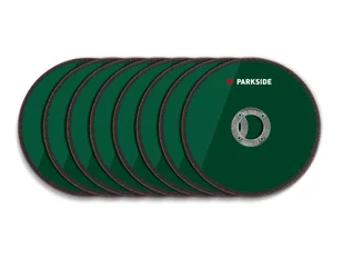 PARKSIDE® Zestaw tarcz do cięcia, Ø 125 mm (Tarcza do cięcia aluminium, 8 sztuk) - Tarcze do pił - miniaturka - grafika 1