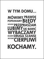 Plakaty - Plakat, W Tym Domu Mówimy Prawdę, 40x50 cm - miniaturka - grafika 1