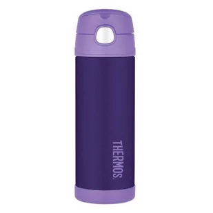 Thermos Termos dziecięcy ze słomką 470 ml fioletowy 120020 - Termosy - miniaturka - grafika 1