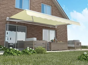Markiza Tarasowa Classic 450X300 Beige - Focus Garden - Markizy - miniaturka - grafika 1