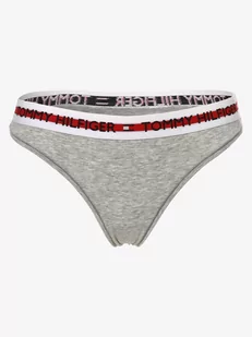 Tommy Hilfiger - Stringi damskie, szary - Majtki damskie - miniaturka - grafika 1