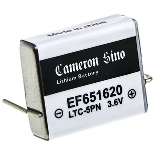 Cameron Sino EF651620 550mAh 1.98Wh Li-SOCl2 3.6V Cameron Sino) CS-EF621620 - Baterie i akcesoria - miniaturka - grafika 1