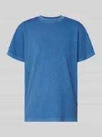 Koszulki męskie - T-shirt z naszywką z logo - miniaturka - grafika 1