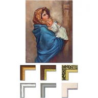 Ikony i obrazy sakralne - Obraz Matka Boża Cyganka z Dzieciątkiem Jezus - miniaturka - grafika 1