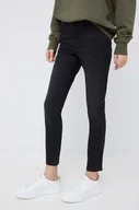 Spodnie damskie - Sisley jeansy damskie medium waist - miniaturka - grafika 1