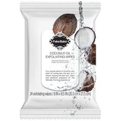 Balsamy i kremy do opalania - FAKE BAKE Coconut Oil Exfoliating Wipes chusteczki peelingujące 24szt. - miniaturka - grafika 1