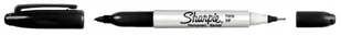 Sharpie Marker permanentny 0.3-0.5mm czarny dwustronny PM5012 - Markery permanentne - miniaturka - grafika 1