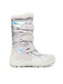 Buty dla dziewczynek - Primigi Śniegowce GORE-TEX 8881666 S Srebrny - miniaturka - grafika 1